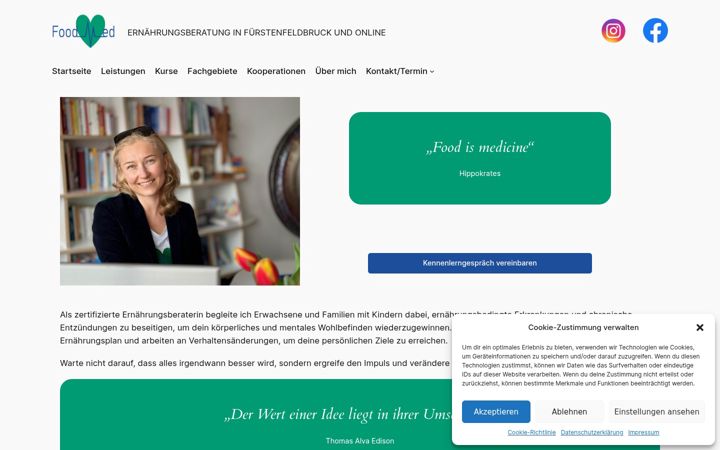 Screenshot of food-med.de