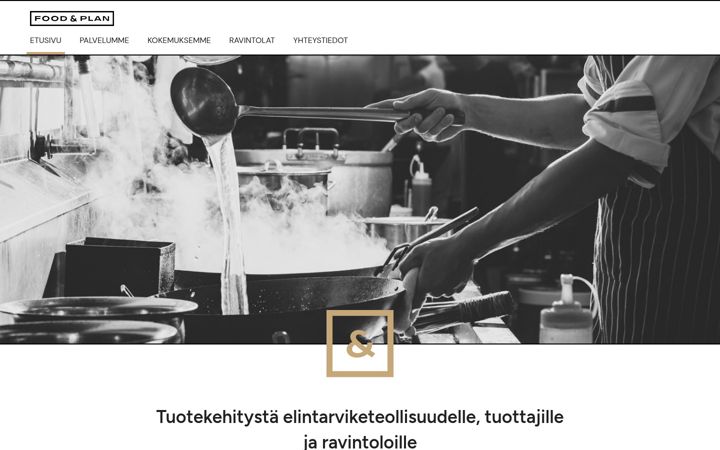 Ekrano kopija foodandplan.fi