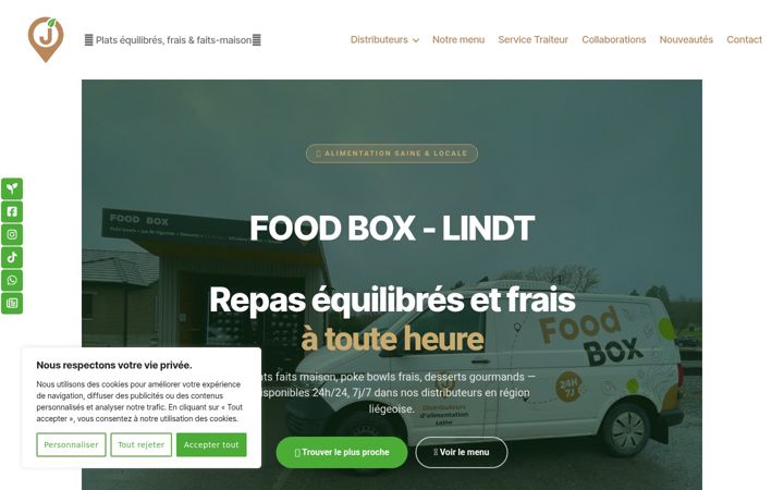 Képernyőkép: foodbox-lindt.be