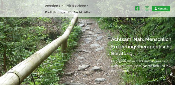 Screenshot of foodcoaching-kopfsache.de