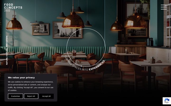 Screenshot of foodconcepts360.com