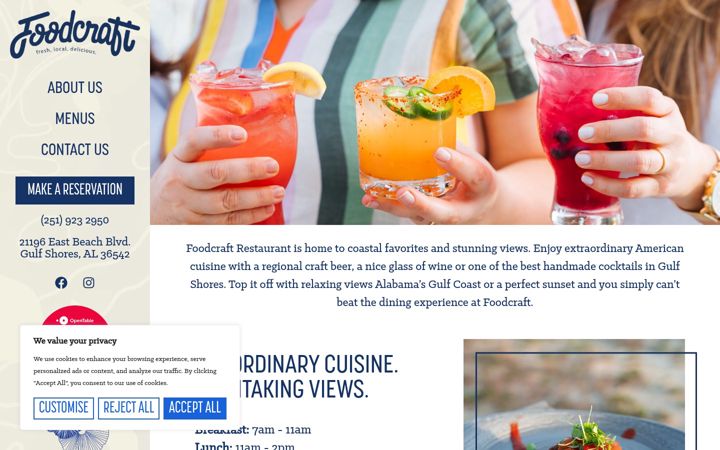 Screenshot of foodcraftgsp.com