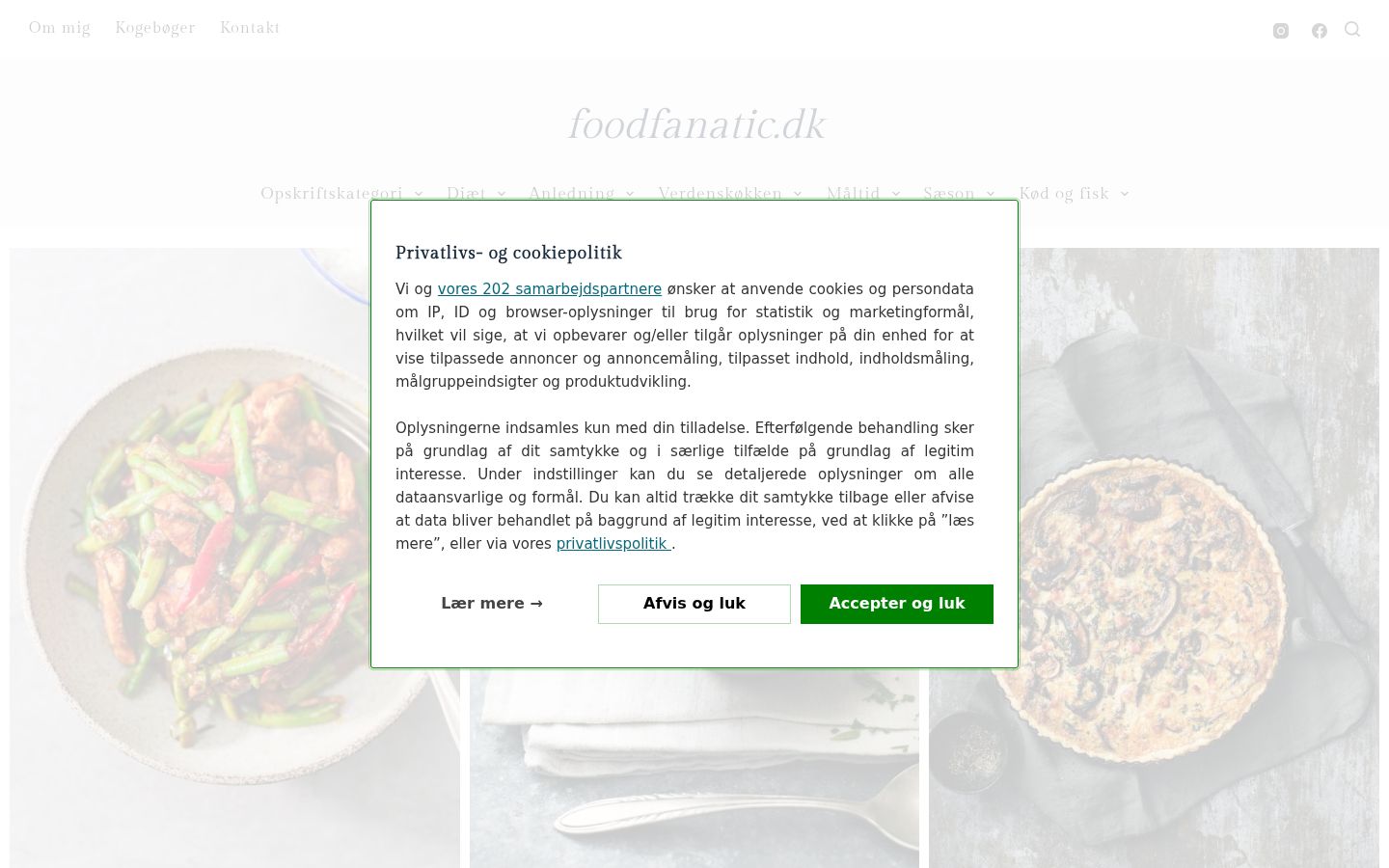 Screenshot tal-banner tal-kunsens muri qabel kwalunkwe interazzjoni