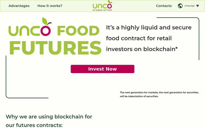 Capture d'écran de foodfutures.net