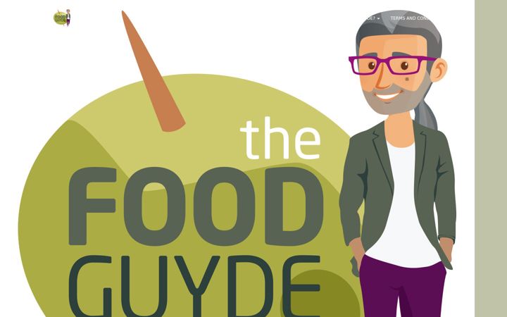 Screenshot of foodguyde.com