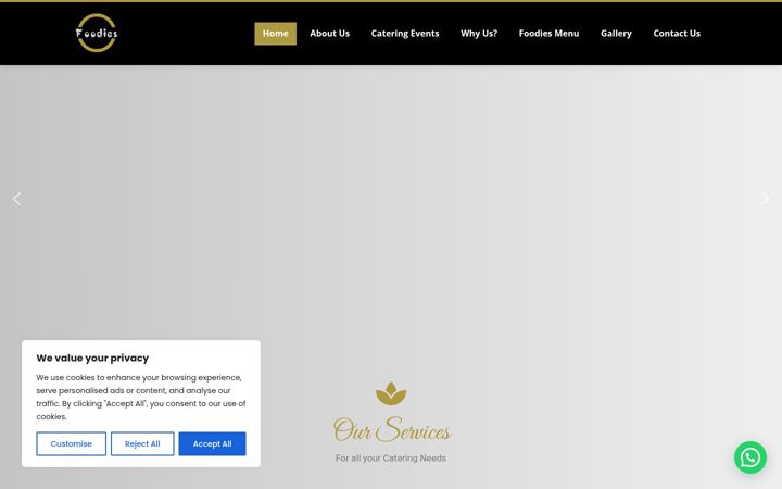 Screenshot of foodiesrevival.com