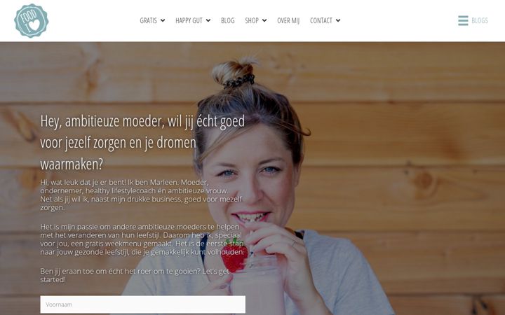 Screenshot of foodilove.nl