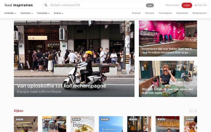 Screenshot of foodinspiration.com