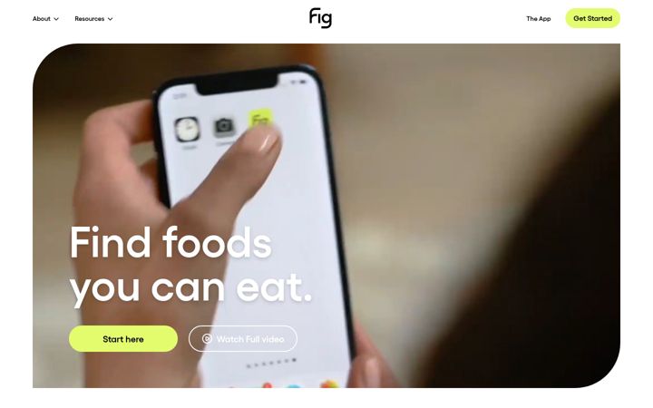 Screenshot of foodisgood.com