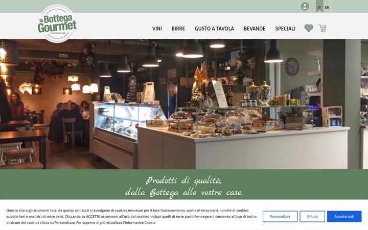 Snímek obrazovky fooditalianquality.it