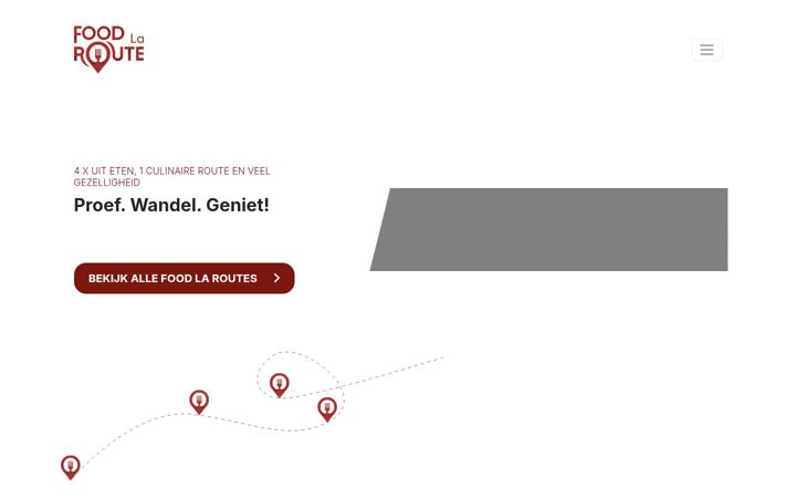 Screenshot of foodlaroute.nl
