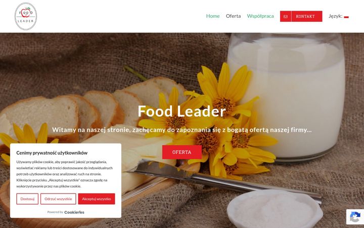 Screenshot of foodleader.pl