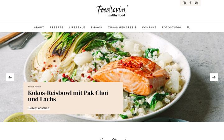 Screenshot of foodlovin.de