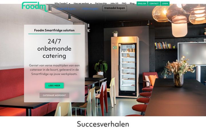 Screenshot of foodm.be