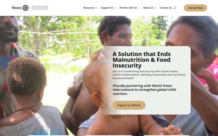 Screenshot of foodplantsolutions.org