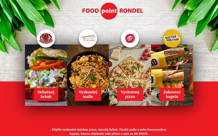 Screenshot of foodpoint-rondel.cz