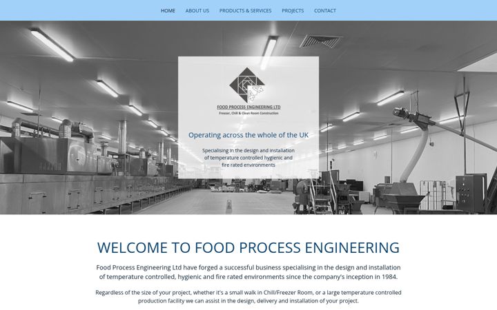 Screenshot of foodprocess.co.uk