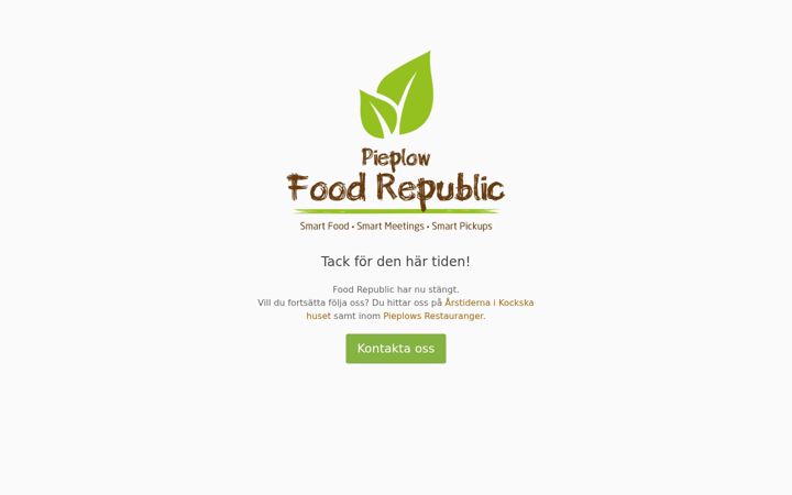 Screenshot of foodrepublic.se