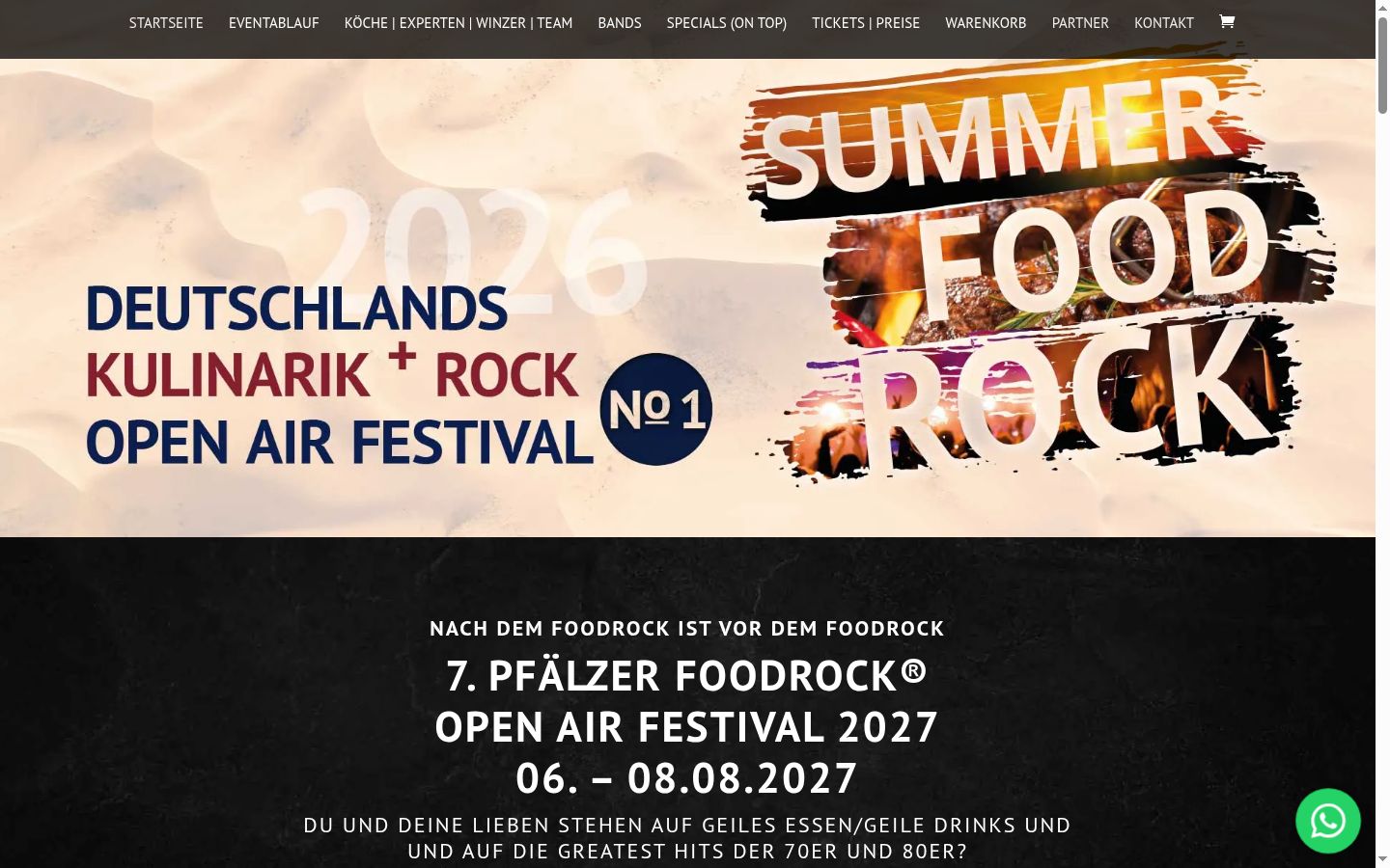 Screenshot des Einwilligungsbanners vor jeglicher Interaktion