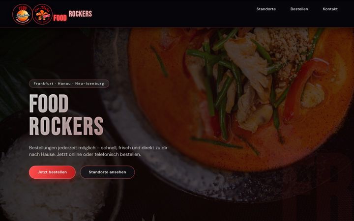 Snímek obrazovky foodrockers.de