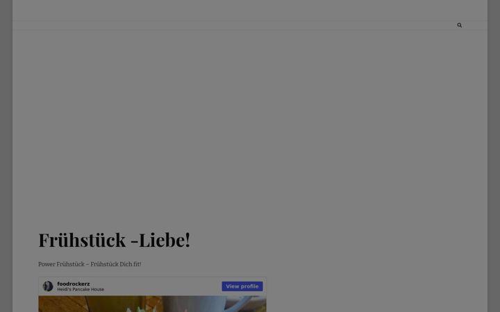 Screenshot of foodrockerz.de