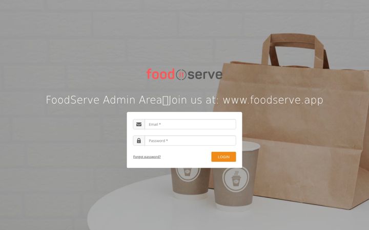 Screenshot of foodserveadmin.com