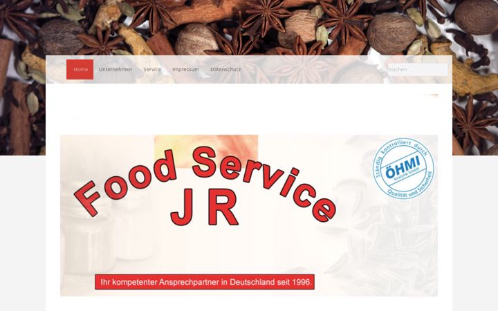 Screenshot of foodservice-jr.de