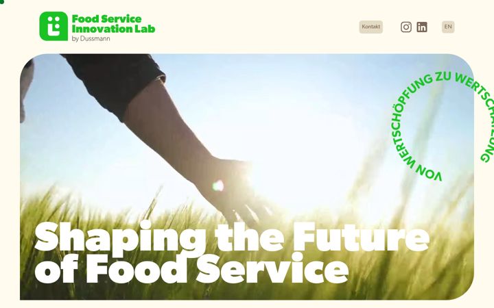 Screenshot of foodserviceinnovationlab.de