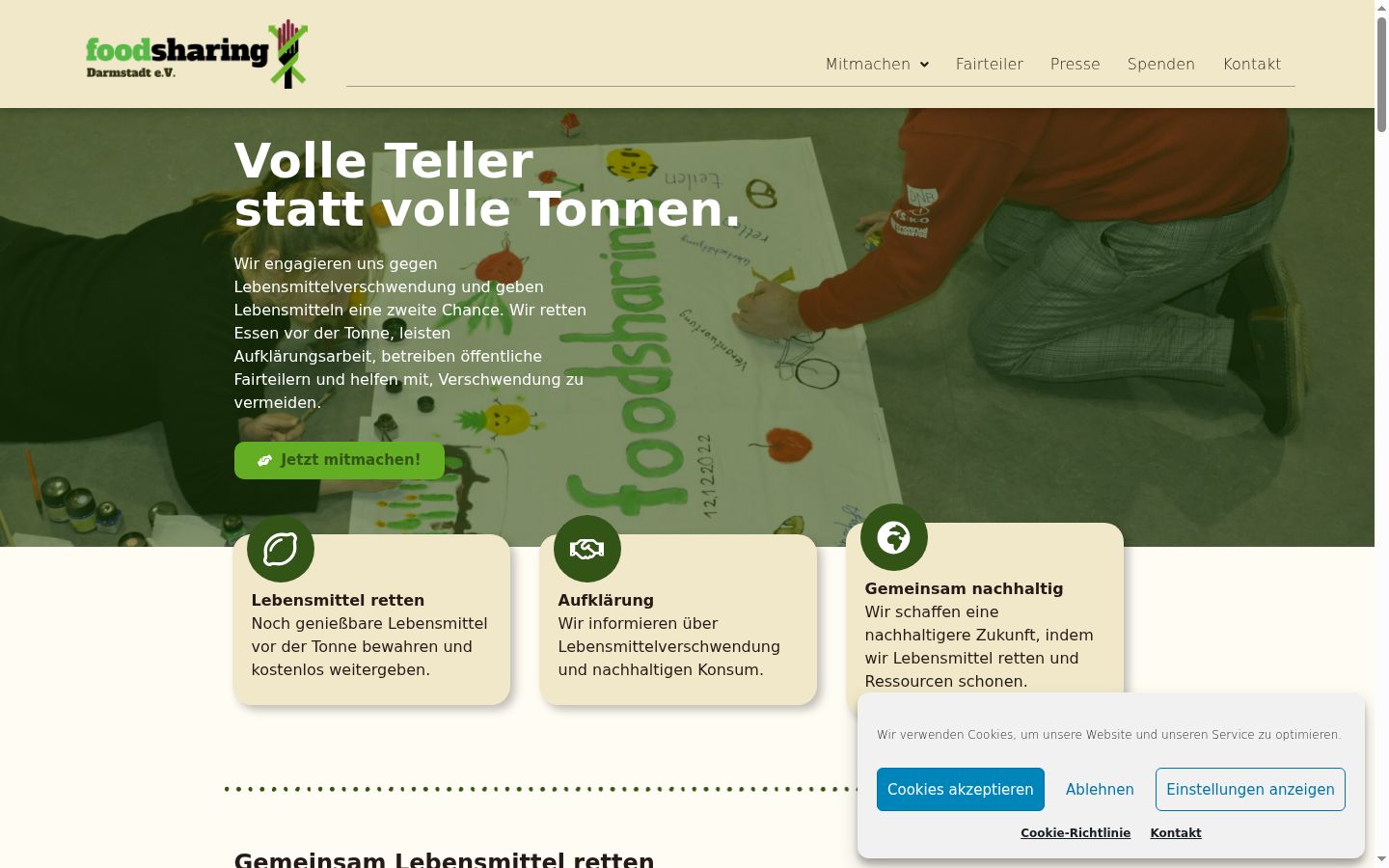 Sutikimo reklamjuostės, rodytos prieš bet kokią sąveiką, ekrano kopija