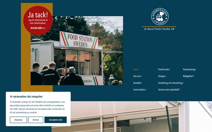 Screenshot of foodstation.se