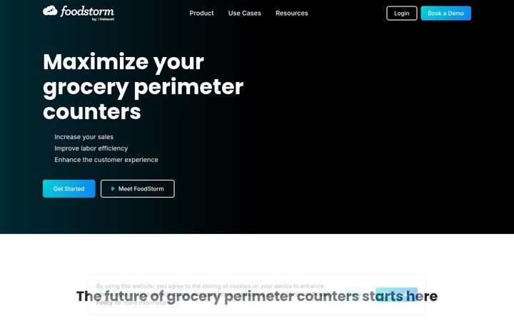 Screenshot of foodstorm.com