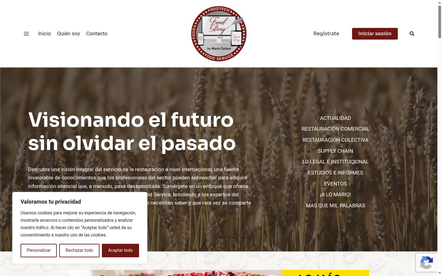 Screenshot tal-banner tal-kunsens muri qabel kwalunkwe interazzjoni