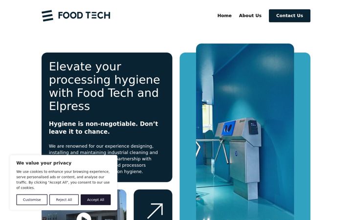 Screenshot of foodtechltd.co.uk