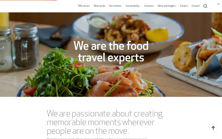Screenshot of foodtravelexperts.com