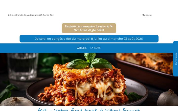 Screenshot of foodtruck-avs.fr