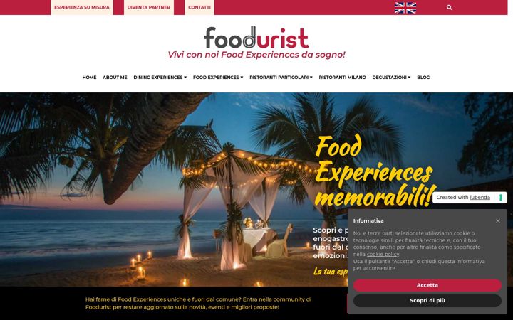 Screenshot of foodurist.it