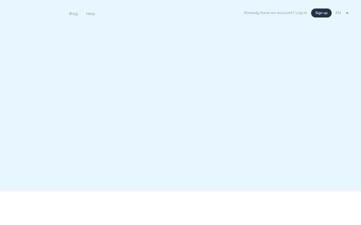 Screenshot of foodvisor.io