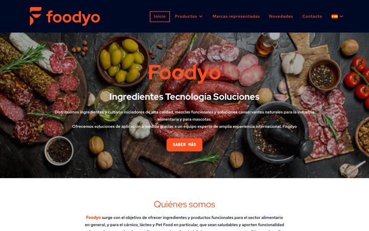 Screenshot of foodyo.es