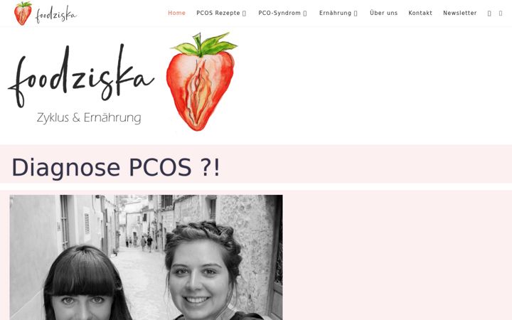 Screenshot of foodziska.de
