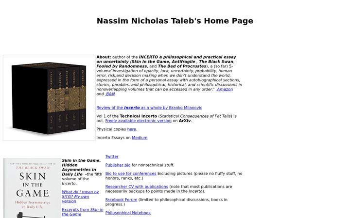 Screenshot of fooledbyrandomness.com