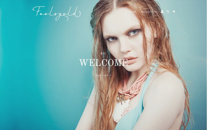 Screenshot of foolsgold-jewels.com