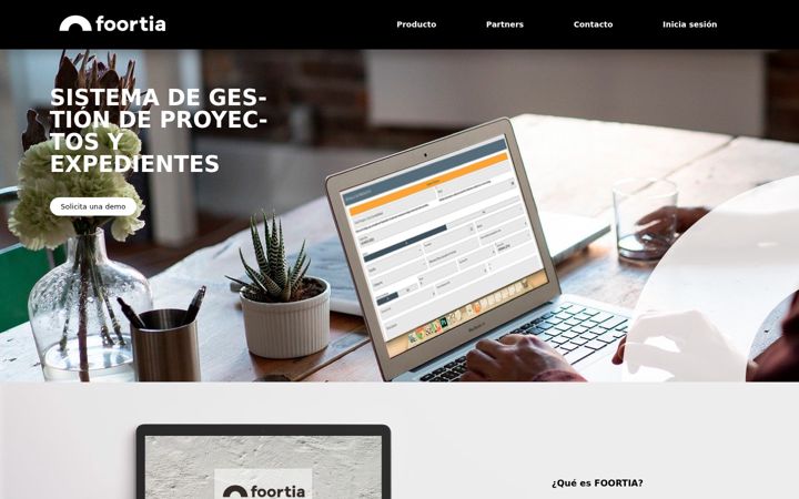 Screenshot of foortia.com