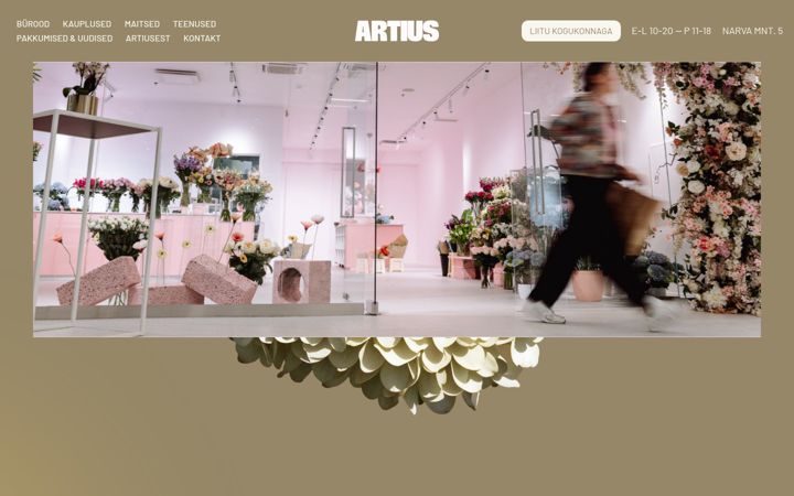Screenshot of foorumkeskus.ee