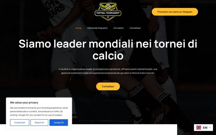 Screenshot of football-event-series.website