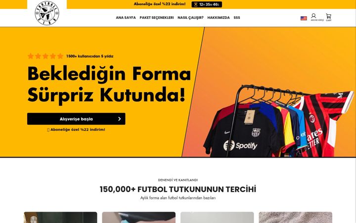Screenshot of footballflightclub.com