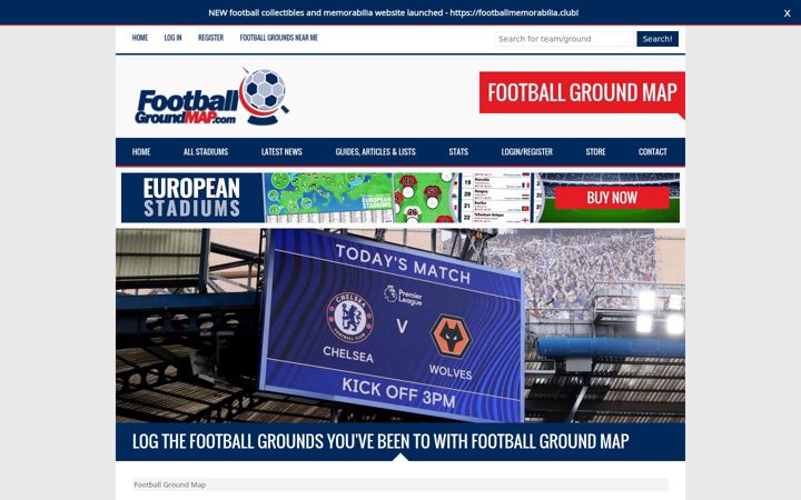 Captura de pantalla de footballgroundmap.com