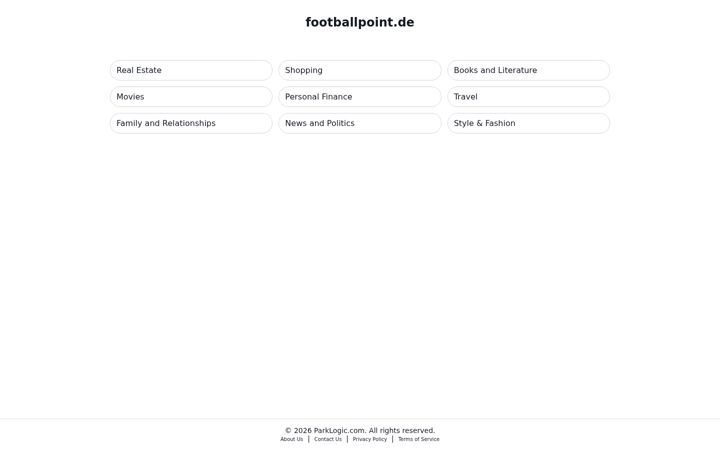 Screenshot of footballpoint.de