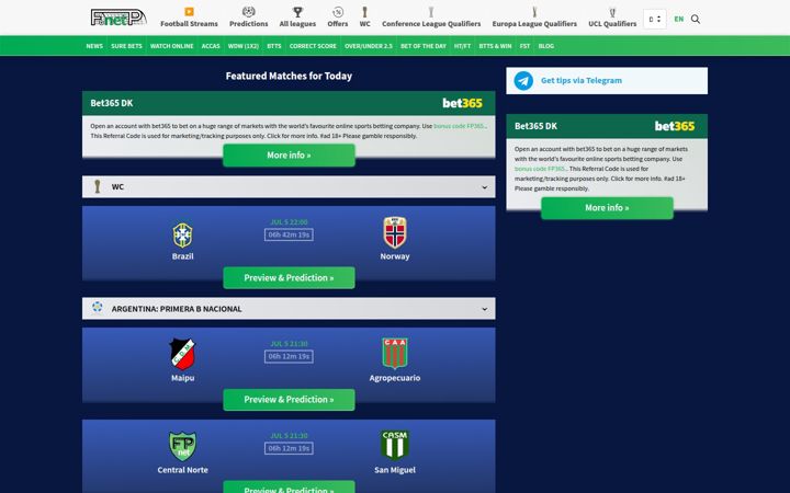 footballpredictions.net