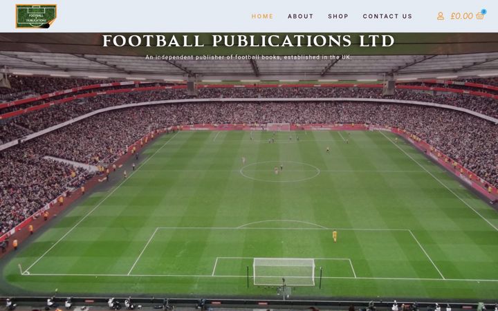 Snímek obrazovky footballpublicationslimited.co.uk
