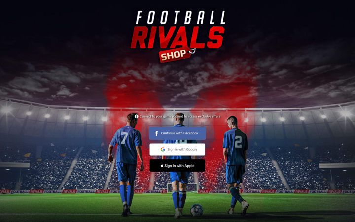 Screenshot of footballrivals.shop